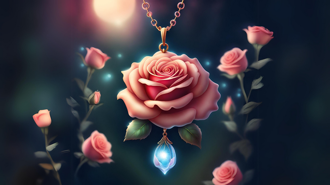 The Enchanting Rose Necklace